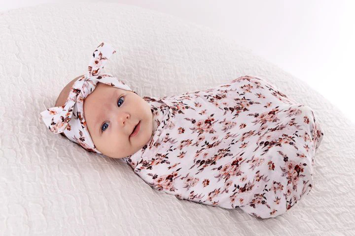 Cuddle Bug & Co Jersey Baby Wrap Set - Addison