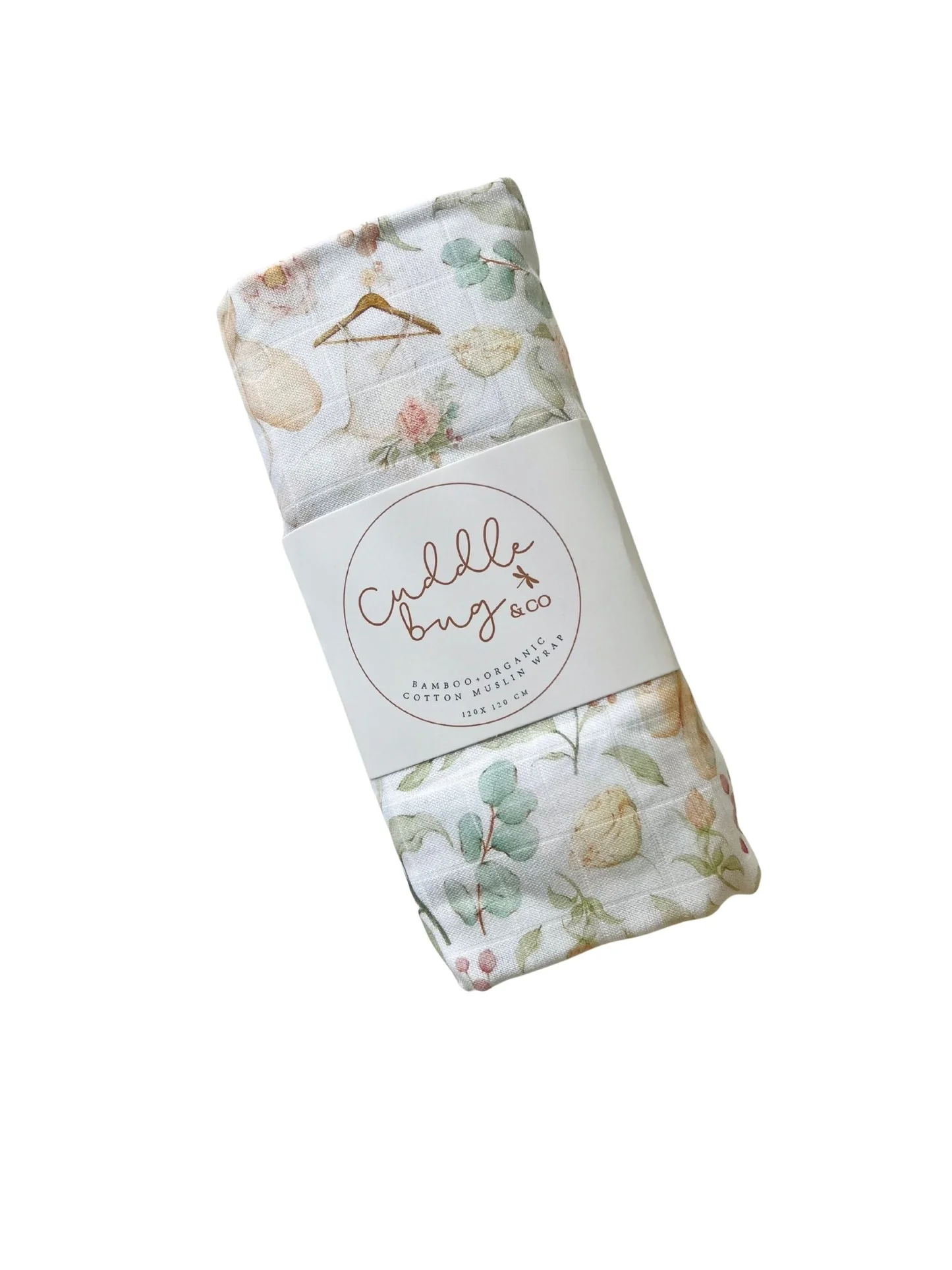 Cuddle Bug & Co Muslin Wrap - Amelia