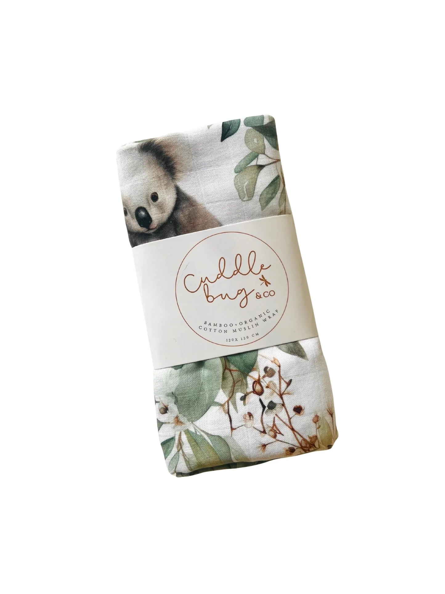 Cuddle Bug & Co Muslin Wrap - Koala