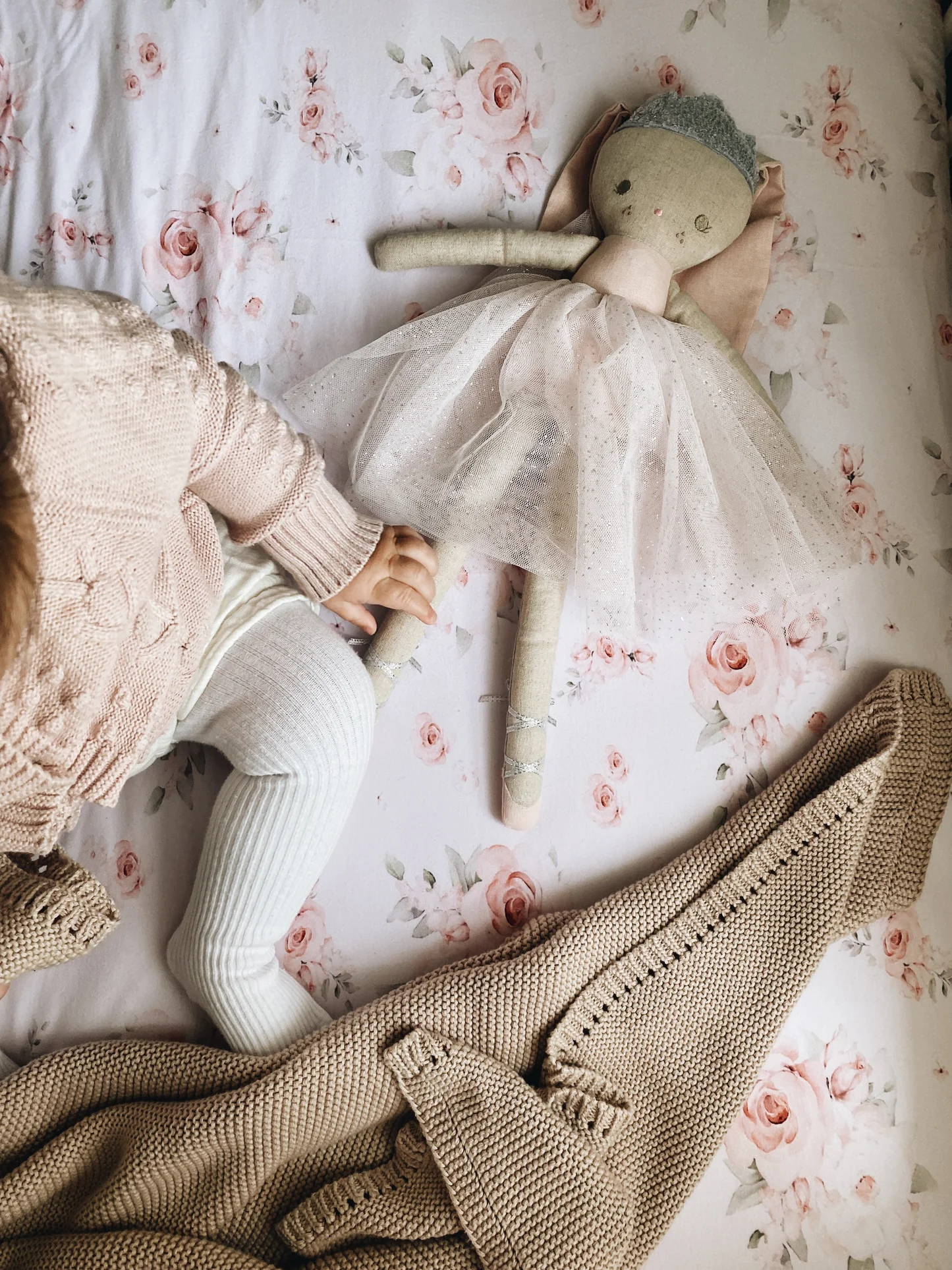 Cuddle Bug & Co Cot Sheet - Imogen