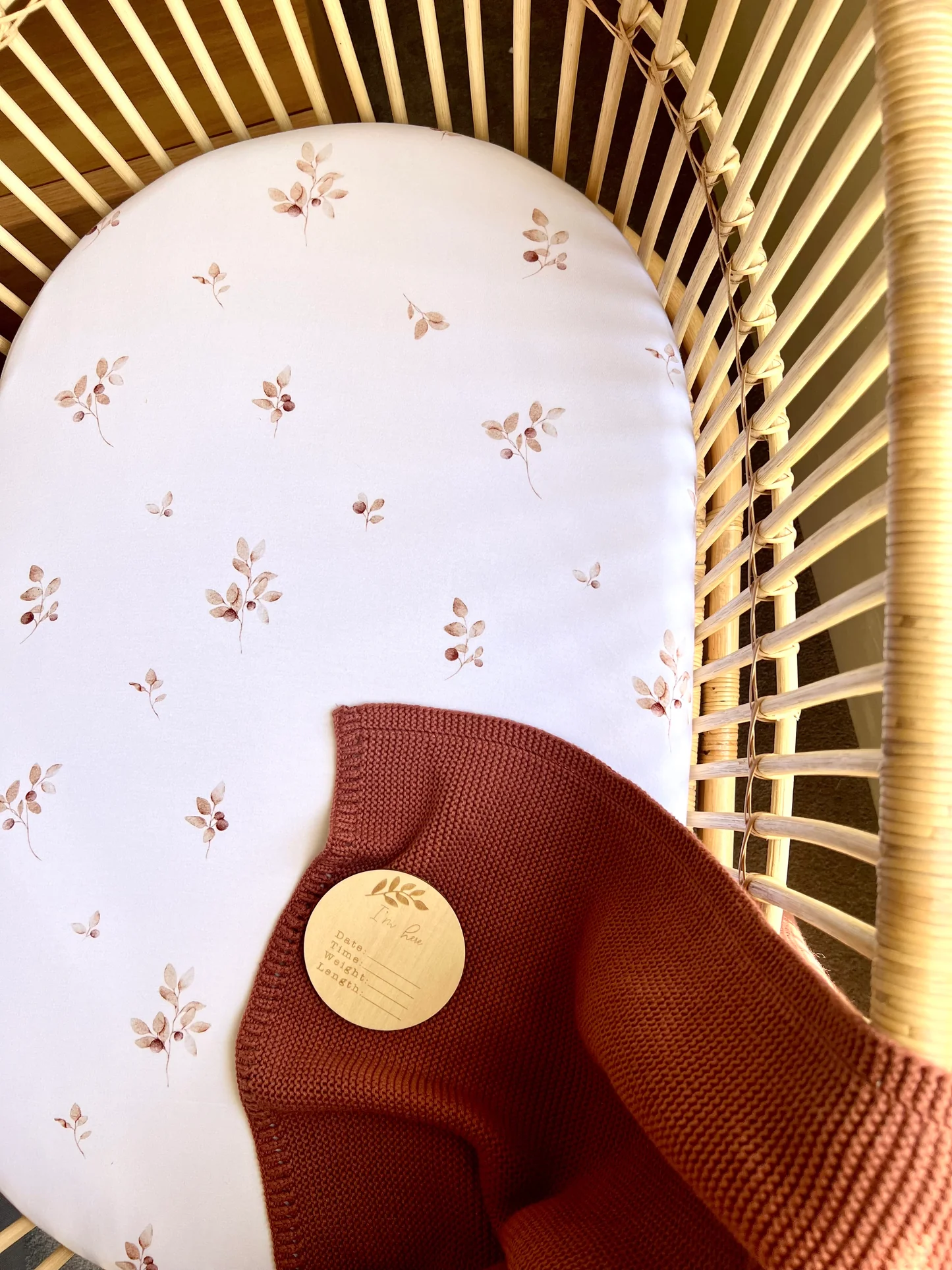 Cuddle Bug & Co Co-Sleeper Sheet - Fall