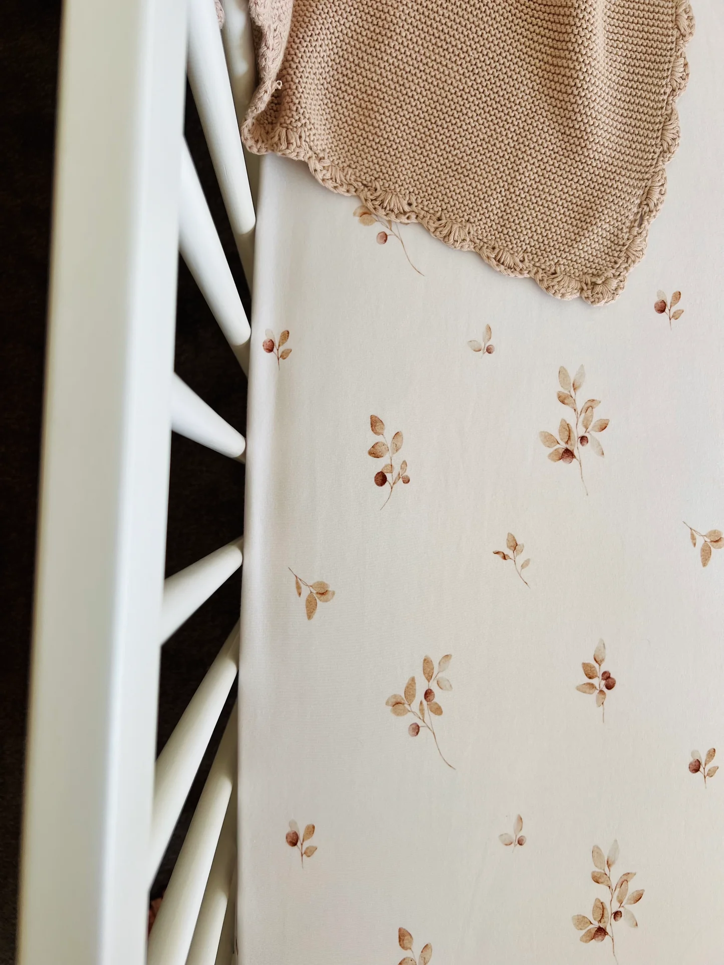 Cuddle Bug & Co Cot Sheet - Fall