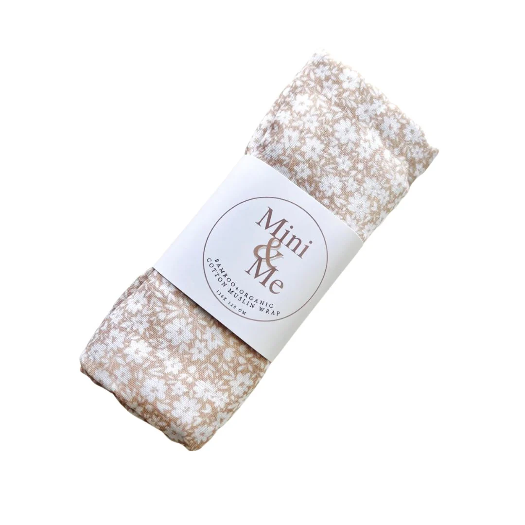 Cuddle Bug & Co Muslin Wrap - Bethany