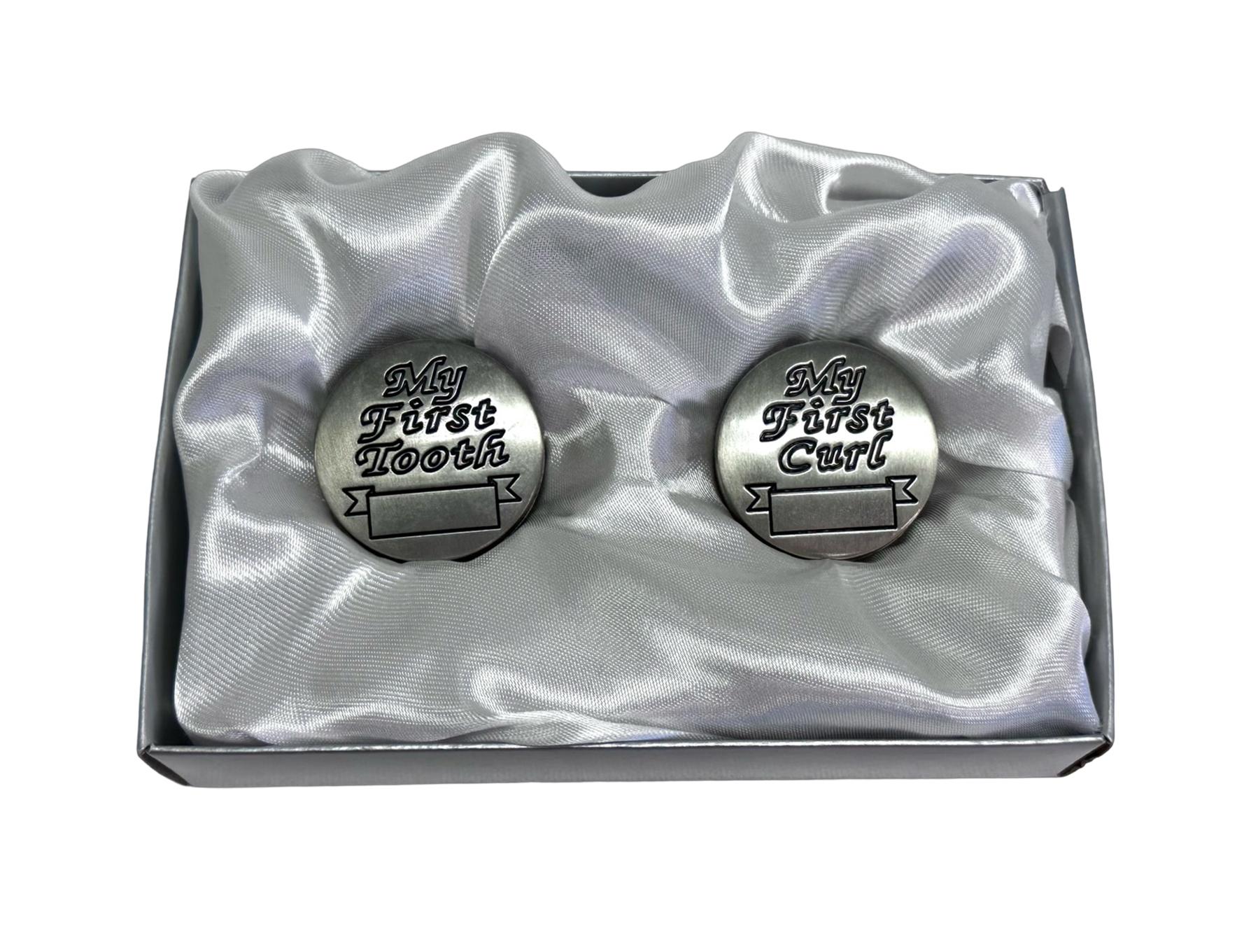 First Tooth & Curl Pewter Set