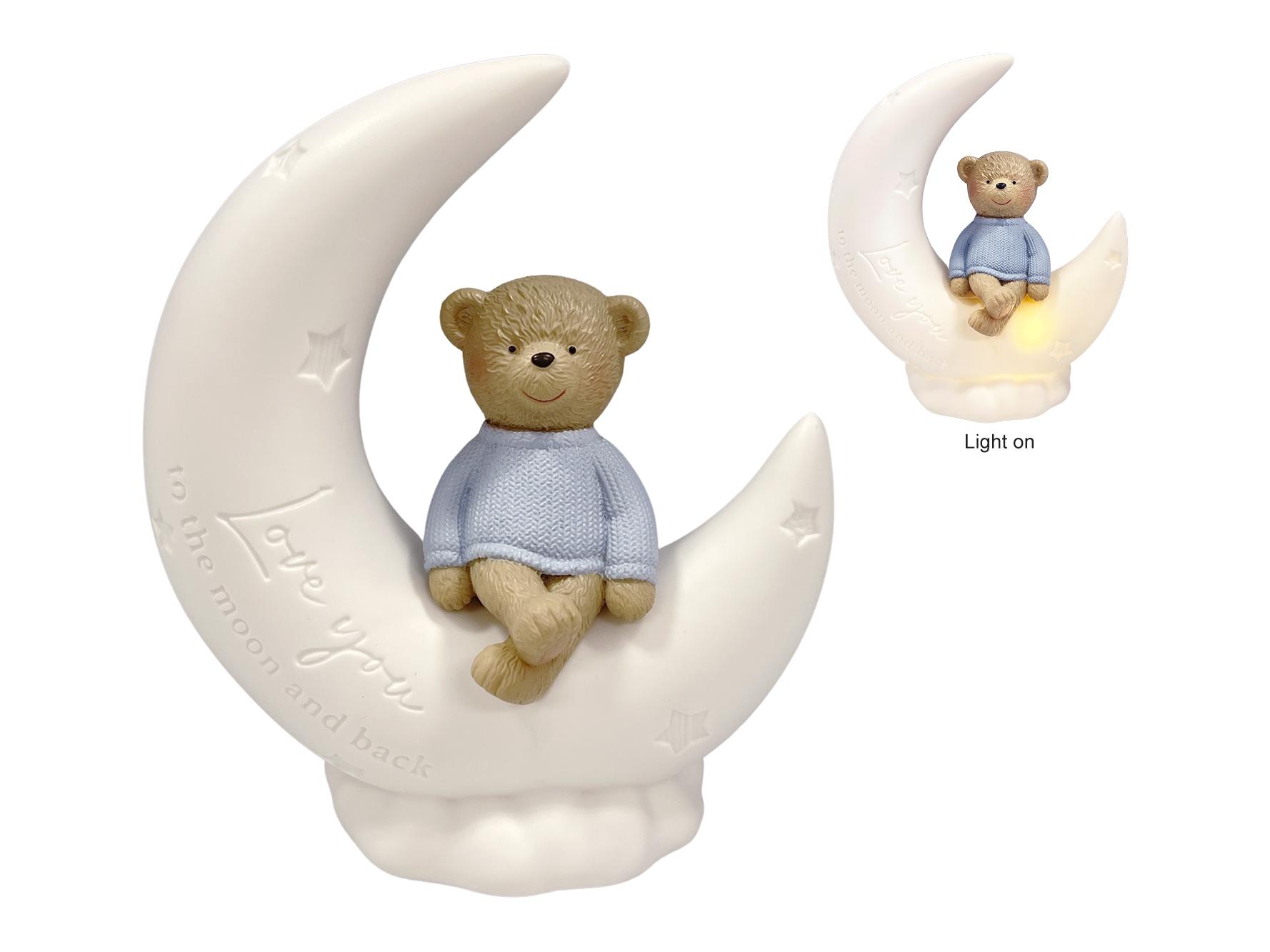 Moon Bear LED Light - Blue