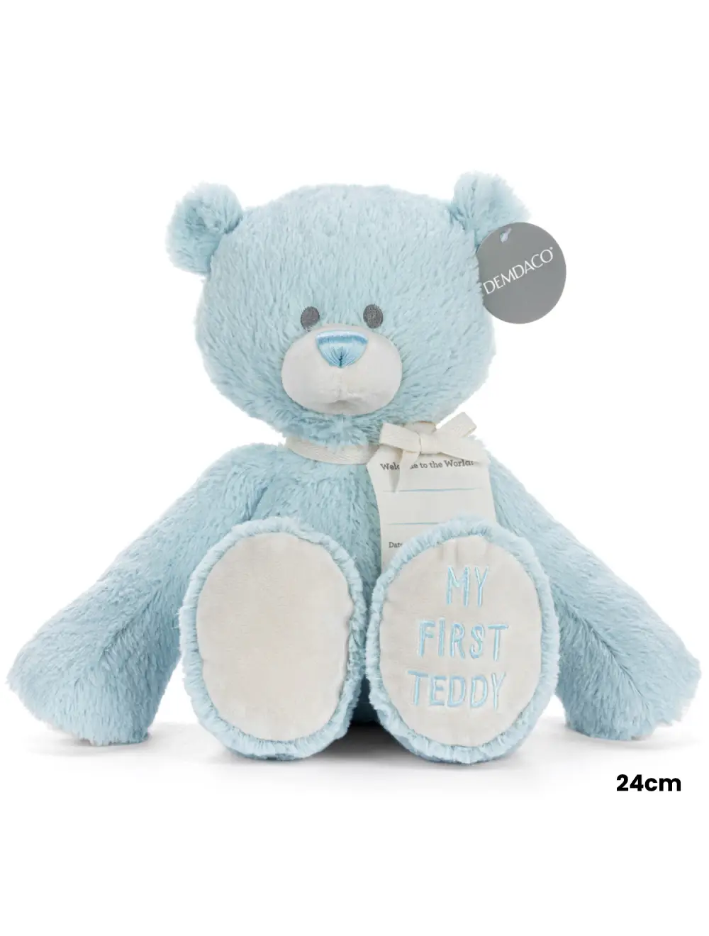 Demdaco My First Teddy 24cm - Blue