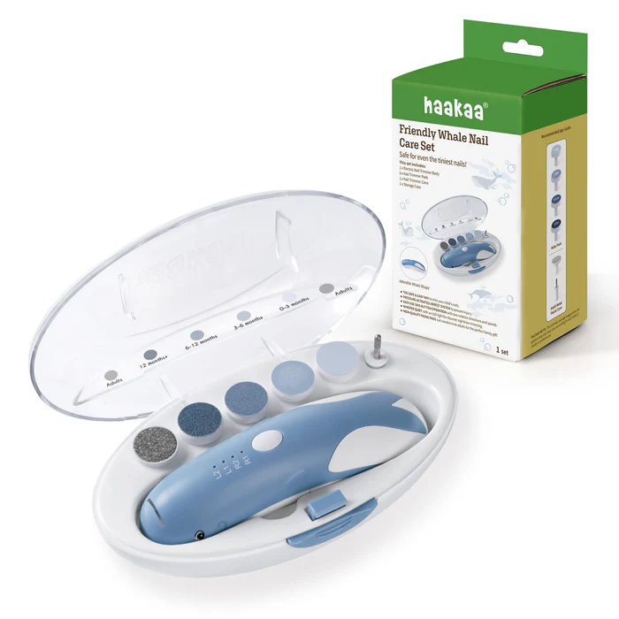 Haakaa Friendly Whale Nail Care Set