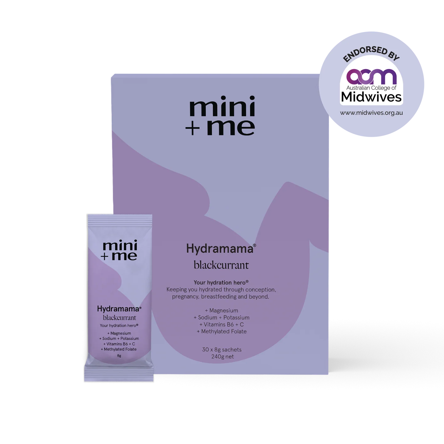 Mini & Me Hydramama 30 Sachets - Blackcurrant