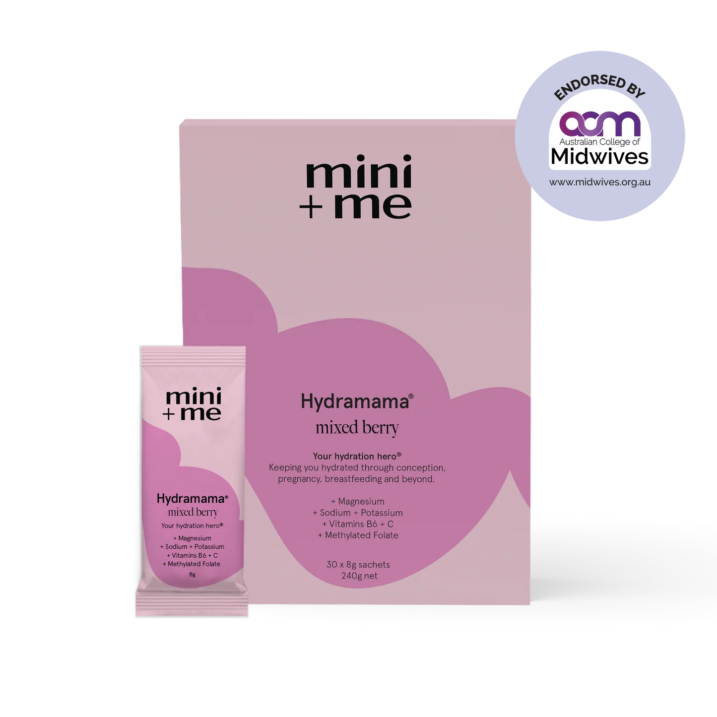Mini & Me Hydramama 30 Sachets - Mixed Berry