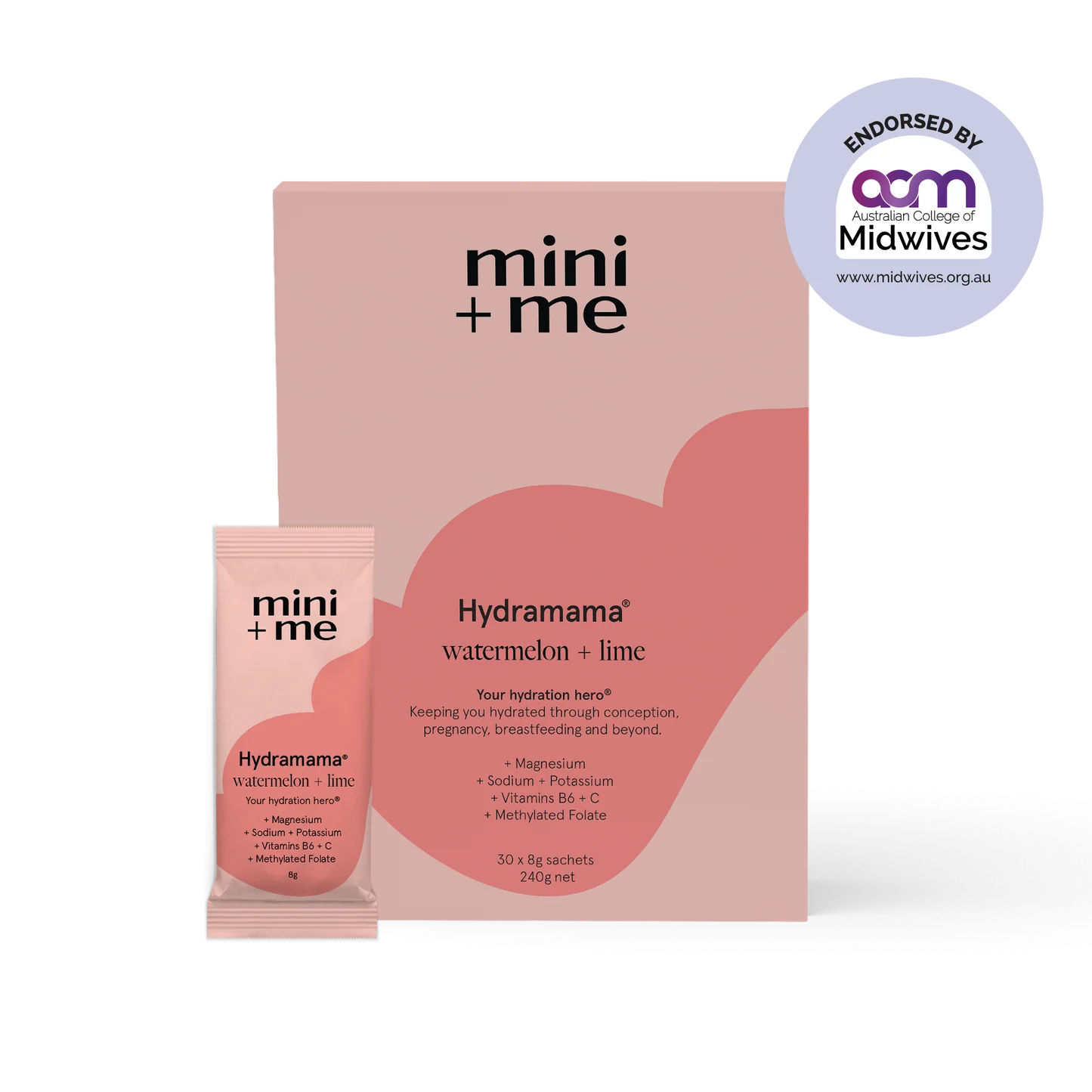 Mini & Me Hydramama 30 Sachets - Watermelon + Lime