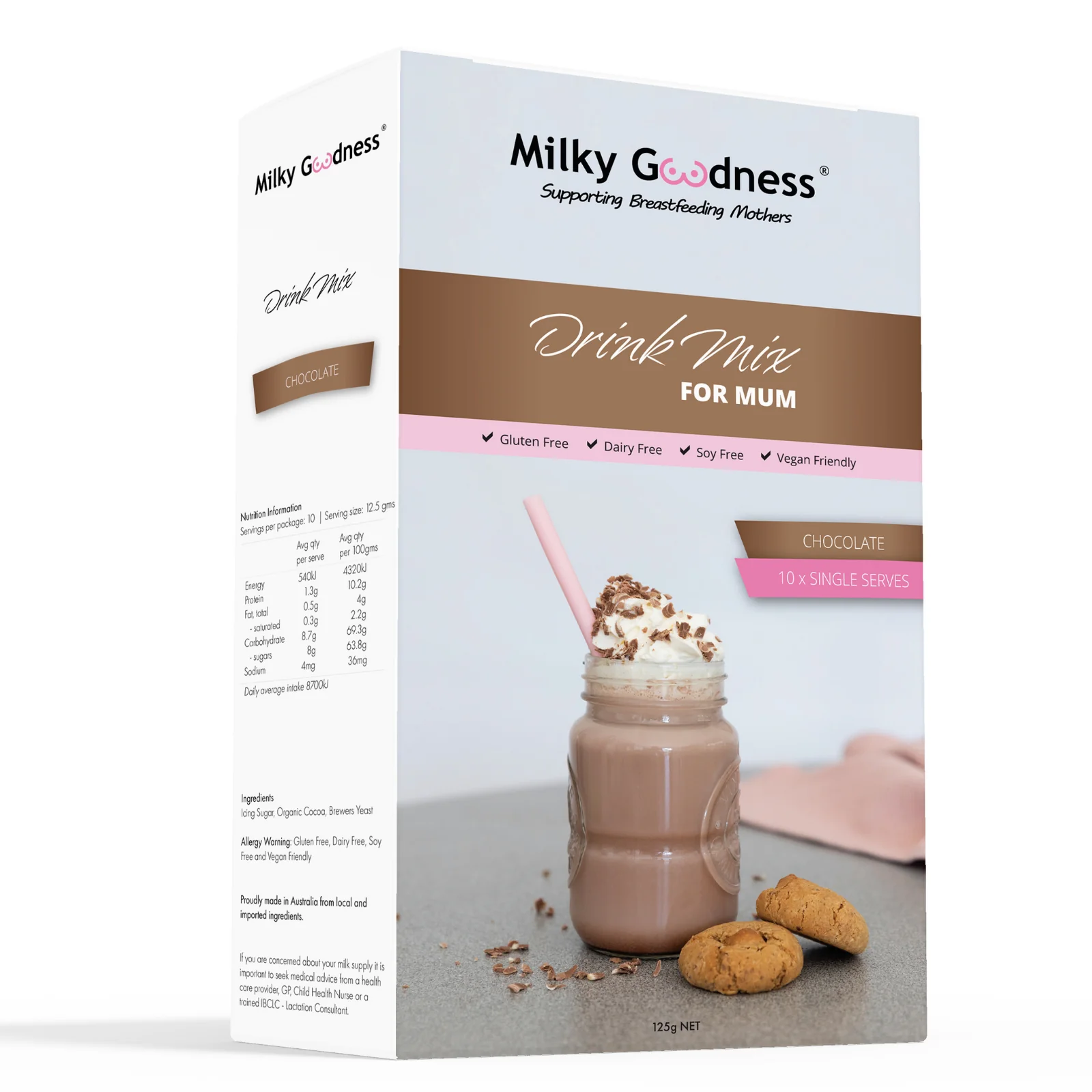 Milky Goodness Chocolate Drink 10 Single Serves