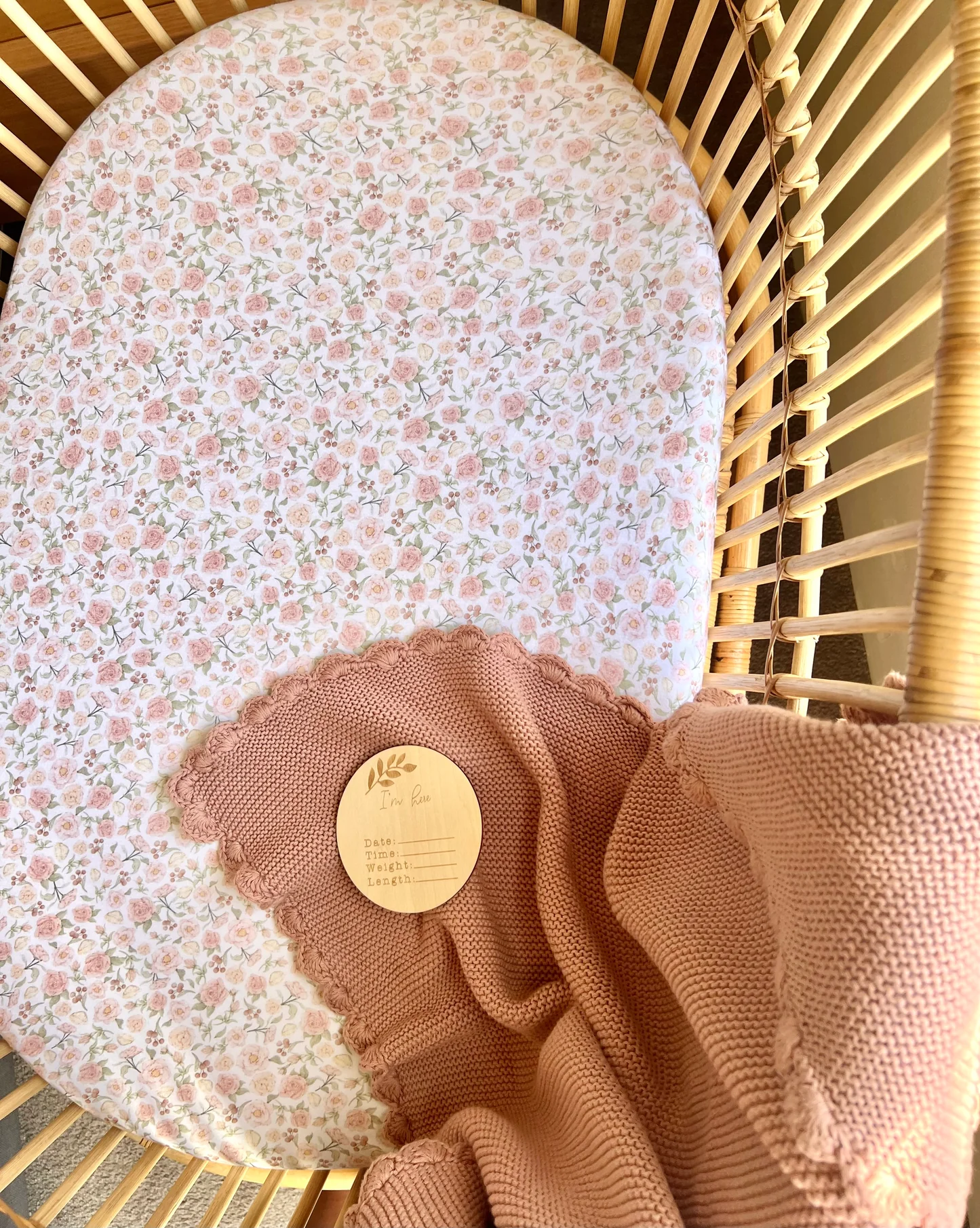 Cuddle Bug & Co Co-Sleeper Sheet - Lola