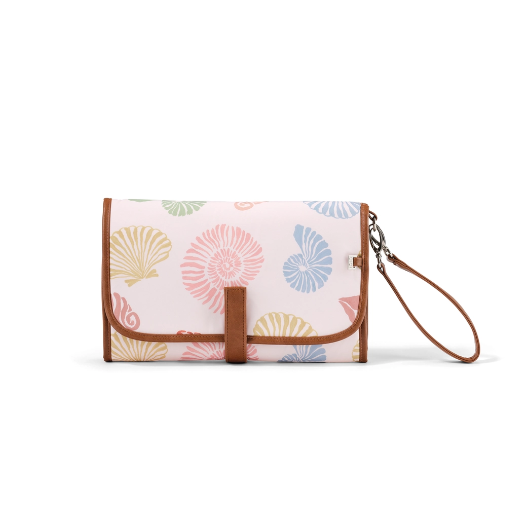 OiOi Change Mat Clutch - Seashells