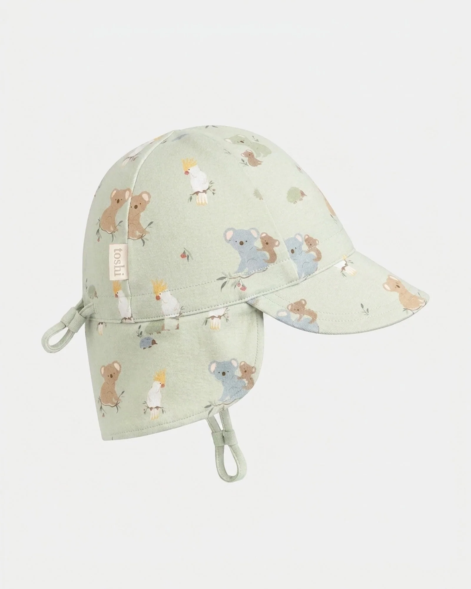 Toshi Flap Cap - Gumnut Babies Eucalypt