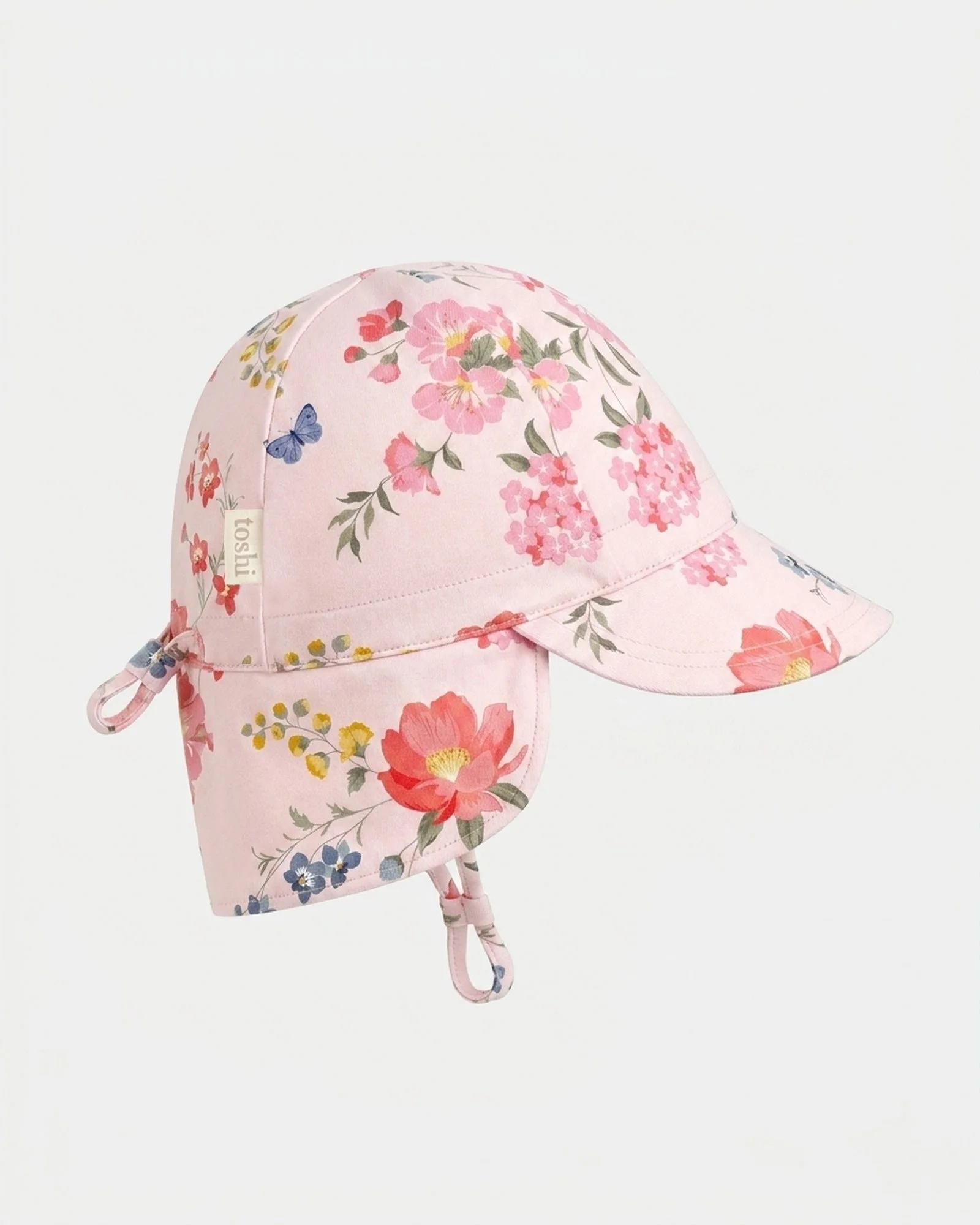 Toshi Flap Cap - Wild Garden