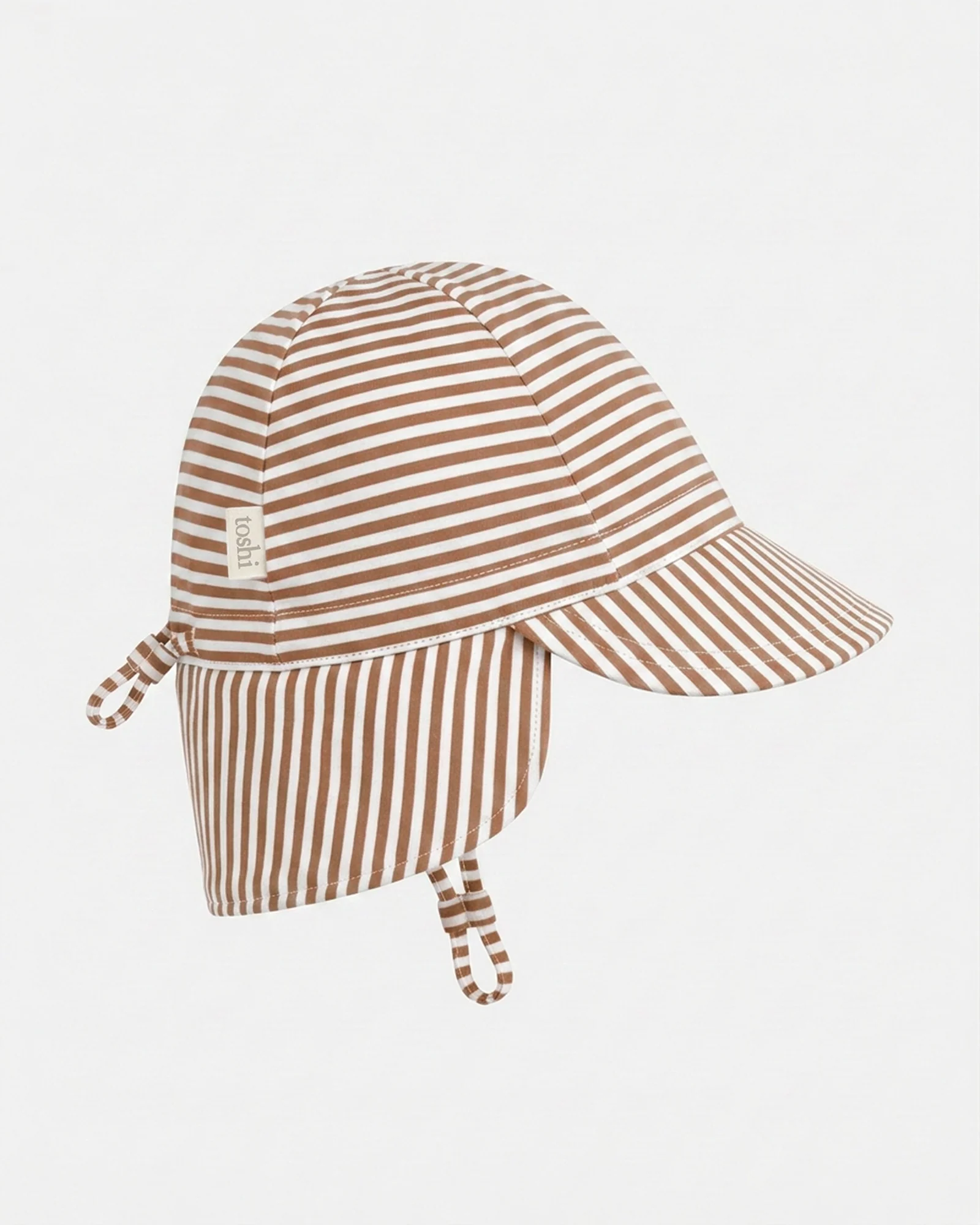 Toshi Flap Cap - Mocha