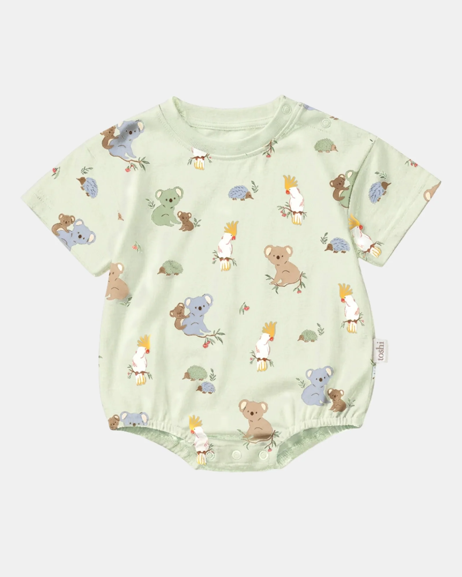 Toshi Bubble Onesie Arcadia - Gumnut Babies Eucalypt