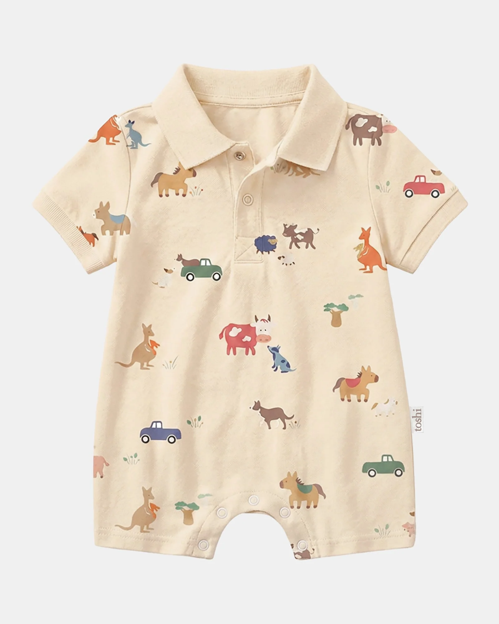 Toshi Polo Onesie Arcadia - Station Hands