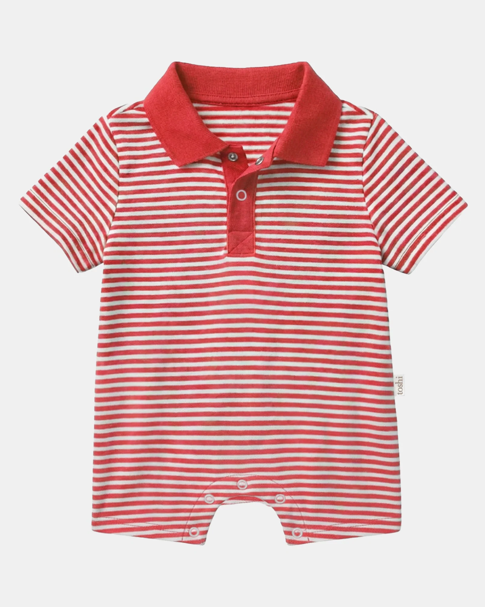 Toshi Polo Onesie - Lobster