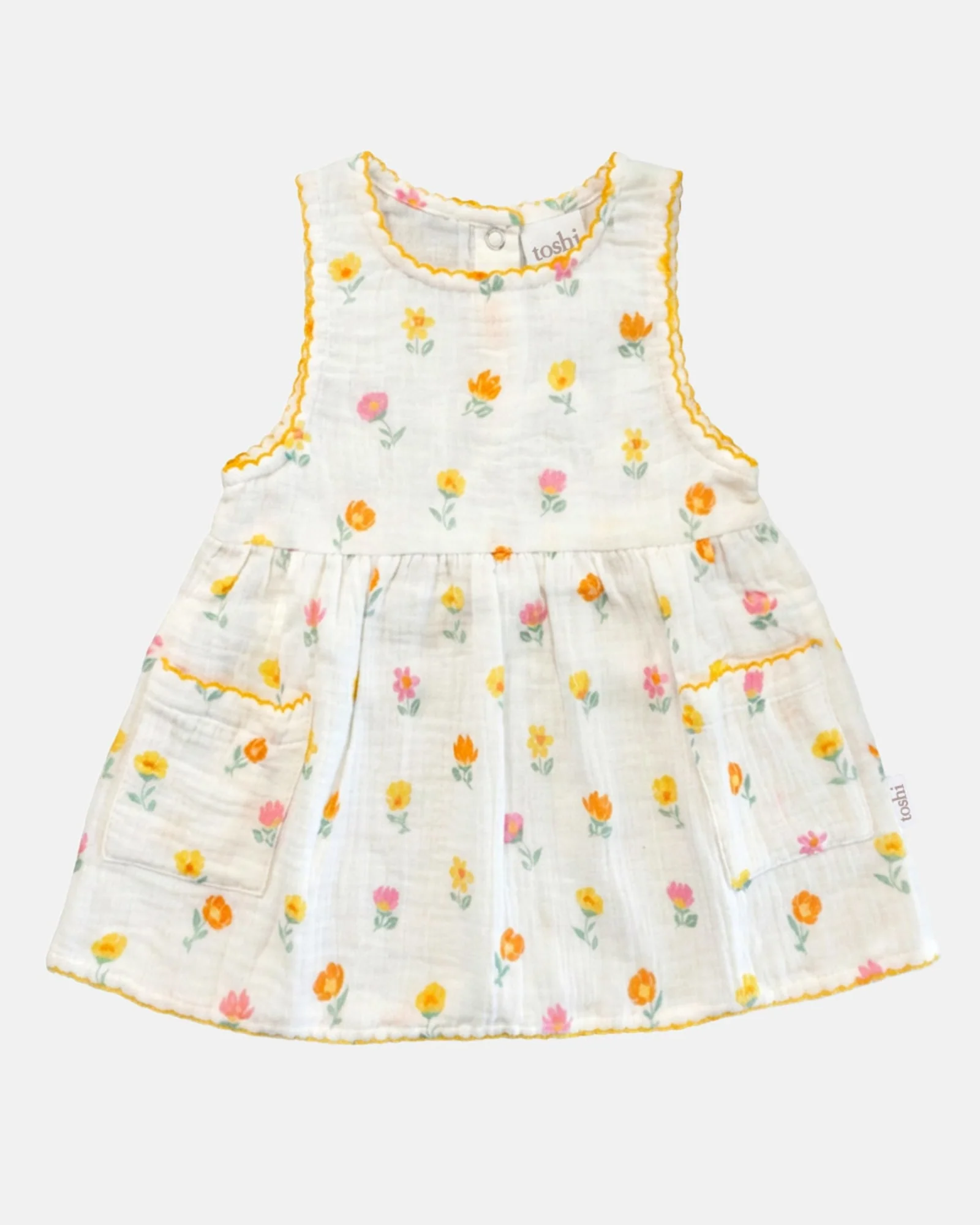 Toshi Baby Dress Pippa Vanilla
